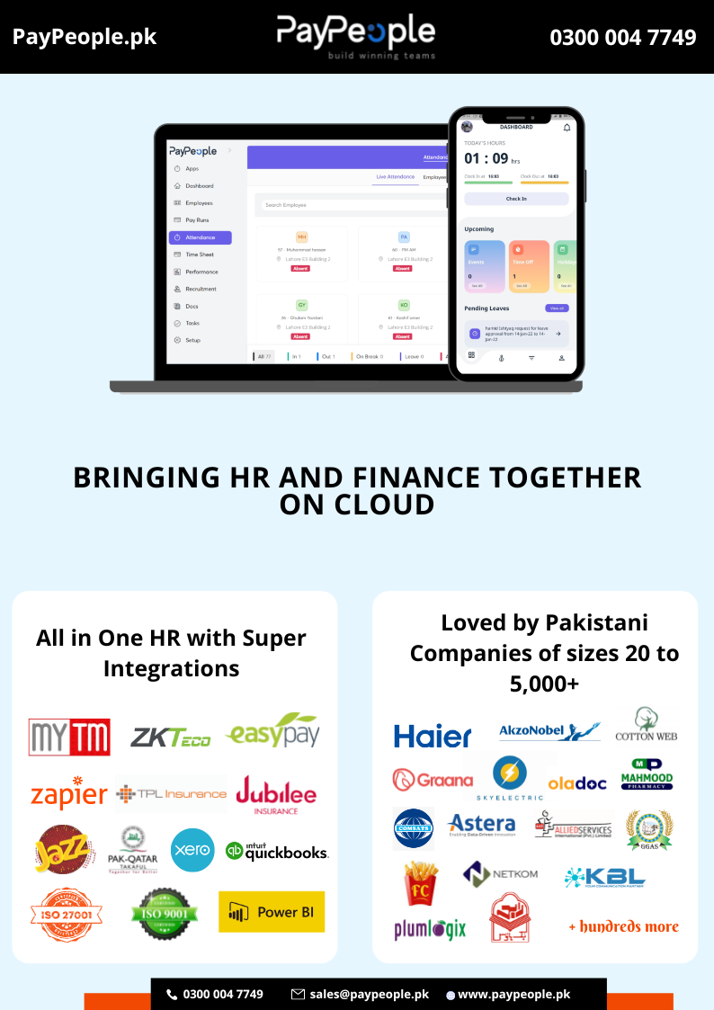 How Attendance Software in Islamabad prevent time fraud?